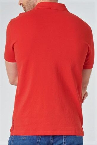 U.S. Polo Assn. Men's Solid Cotton Pique Polo with Small Pony Sunrise Heather 2XL One Size in Saudi Arabia