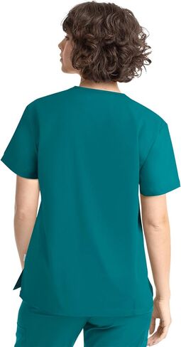Tru Basic Unisex V-Neck 1-Pocket Scrub Top 10101 in Saudi Arabia