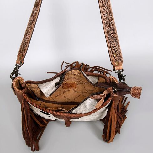 American Darling Hobo Bag ADBG351BRWFRNG in Saudi Arabia