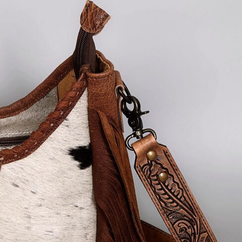 American Darling Hobo Bag ADBG351BRWFRNG in Saudi Arabia