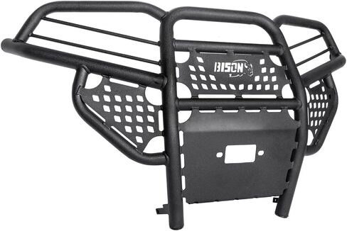 Bison 166-153H ATV Front Bumper Wrinkle Black Polaris Sportsman 400 500 800 in Saudi Arabia