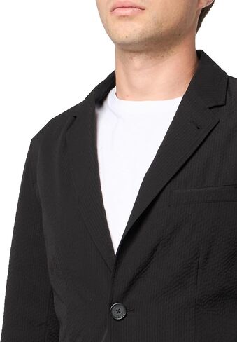 Emporio Armani Men's Nylon Seersucker Blazer in Saudi Arabia
