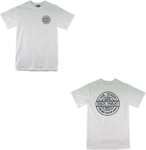 Sex Wax Mens Regular Short Sleeve Pinstripe Tee in Kuwait