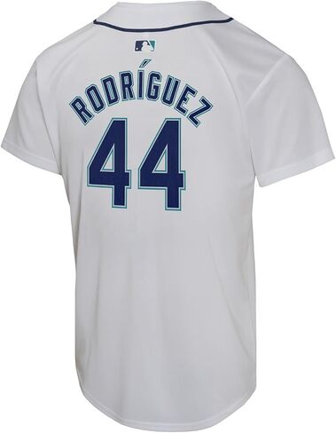 Outerstuff Julio Rodriguez Seattle Mariners MLB Kids Youth 8-20 White Home Player Jersey in Saudi Arabia