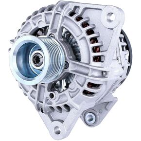 Alternator Construction Tractor 621D Diesel Fits 5259578 70-Amperage M8-1.25-B+ Terminal Internal-Fan 8-Grooves Negative-Polarity Serpentine-Pulley 24 in Saudi Arabia