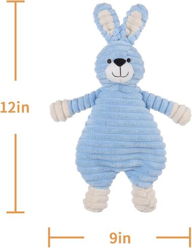 Apricot Lamb Corduroy Bunny Soft Loveys for Babies, Security Blanket for Baby Boy and Girl, 11.9 Inches for Infant and Toddlers (Green) in Saudi Arabia