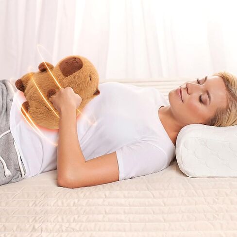 وسادة تسخين ميكروويف محشو بالحيوانات لفترة زمنية متزايدة من كابيبارا أفخم ، 9.1 "2 رطل قابلة للتدفئة وقابلة للبرودة حيوانات محشوة ، كابيباراس أفخم ، هدايا عيد ميلاد للبالغين للأطفال in Kuwait