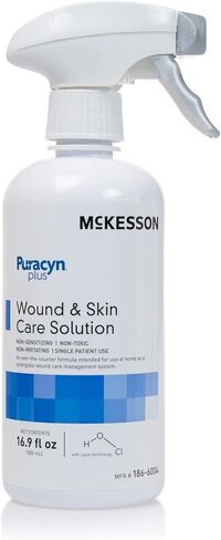 McKesson Puracyn Plus Cleyser Cleanser Spray ، 16.9 أوقية [Count] محلول غسل الإسعافات الأولية للإصابات البسيطة ، القطع ، الحروق ، الخدوش ، القروح ، خالية من الكحول in Saudi Arabia