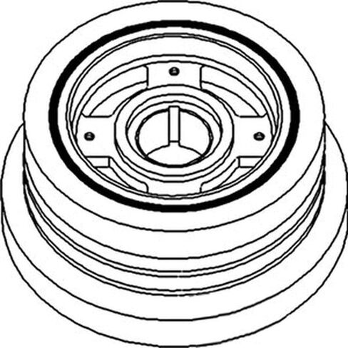 Raparts Crankshafm Dampener Pits 1466 1480 1486 1566 1586 5288 5488 6788 683459C9 in Kuwait