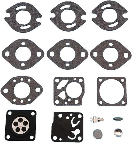 Carburetor Carb Repair Gasket Kit for Tillotson Tecumseh TC200 TC300 640230 640231 640347 RK-18HU HU-99B HU-99E HU-100B HU-100D HU-106A HU-107B HU-107C HU-107D HU-108A HU-108C HU-108D Z1051 in Saudi Arabia
