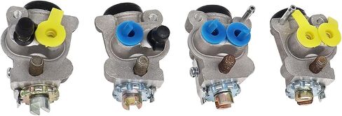 4 Pack Front Brake Wheel Cylinders for Honda TRX300 4WD TRX 300 4X4 TRX300FW Fourtrax 300 4x4 1988-2000,45330-HC5-006 45310-HC5-006 (Left&Right All 4 Kit) in Saudi Arabia
