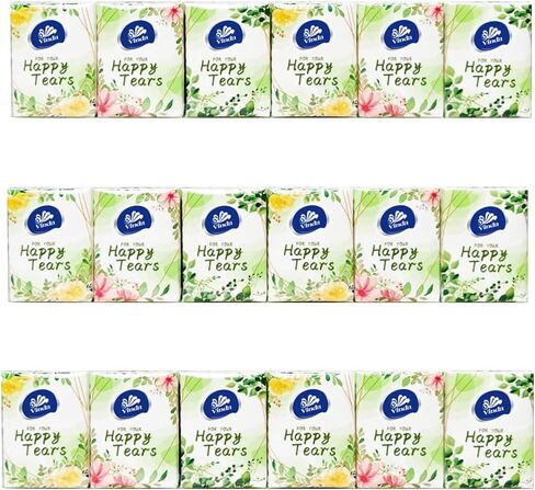 Vinda 3-Ply Ultra Care Mini Pocket Tissues, Travel Size (96 Packs of 10 Tissues) (Normal) in Kuwait