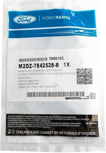 Ford 2021+ Bronco Tailgate Black Bronco Emblem Badge M2DZ-7842528-B in Kuwait