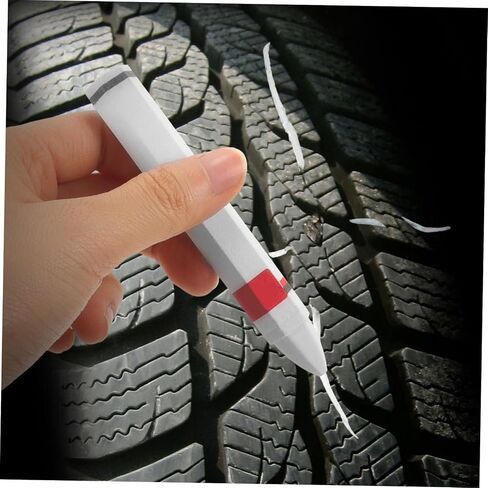 2pcs الإطارات العلامات العلامة WAX علامة للدراجات النارية للسيارات وإصلاح إطارات الدراجات نصيحة عالية الرؤية للعلامة الدقيقة in Saudi Arabia