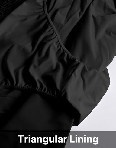 Pudolla Men's Swim Trunks with Compression Liner Quick Dry 9" Board Shorts Bathing Suit with 3 Zipper Pockets in Saudi Arabia