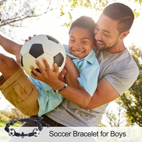 بيسبول كرة السلة كرة القدم كروس الأساور للرجال - هدية التخرج التأكيد الكاثوليكي ، سحر صلاة عيد ميلاد قابلة للتعديل in Kuwait