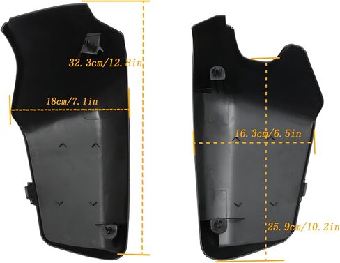 WFLNHB Left Right ABS Battery Side Cover Replacement for Honda VT750C2 VT750 2004-2013 in Saudi Arabia