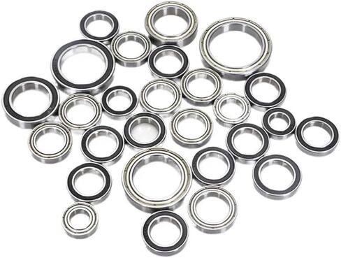 10pcs 697 zz 7 * 17 * 5mm مصغرة تحمل الصلب الصلب العميق الأخدود المصغرة in Kuwait