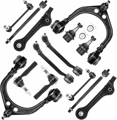 RWD Front Control Arms w/ball مفاصل Sway Bars Tie Rods Tears For 2011-2017 Dodge Challenger Charger Chrysler 300 RWD (14pc set) in Kuwait