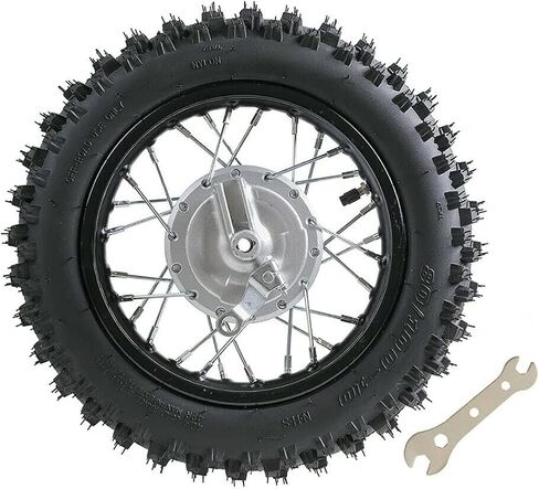 10 "العجلة الخلفية 3.00-10 80/100-10 إطارات الدراجة الأوساخ والأنبوب الداخلي وفرامل طبل حافة 1.6x10 ل CRF50 XR50 PIT BIKE 50CC 70CC 90CC 110CC 125CC Motocross على الطريق in Kuwait