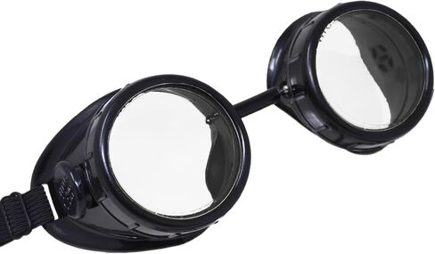 Titus Tinted Mirror Sports Riders Steampunk Safety Goggles (Standard, Standard) in Saudi Arabia