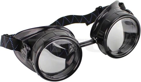 Titus Tinted Mirror Sports Riders Steampunk Safety Goggles (Standard, Standard) in Saudi Arabia