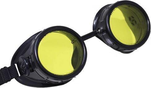 Titus Tinted Mirror Sports Riders Steampunk Safety Goggles (Standard, Standard) in Saudi Arabia