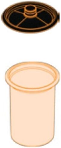 DeVilbiss DeKup DPV-24-000-K50 24OZ/710ML Cup, No Mesh Lid, (50 per Kit) New DPC-601 no Filter in Saudi Arabia