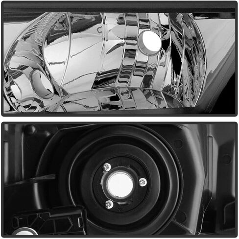 for Acura for MDX Base 07-09 w/o Headlight Headlamp Replacement Left Driver Side Black-Housing Heavy Duty Polycarbonate-Lens 125-5143 in Saudi Arabia