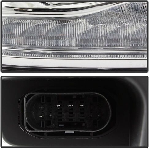 Factory Style for Ram 1500 Classic 2019 1500/2500/3500 2013-2018 Projector Headlights Headlamps Driver Passenger Side Chrome-Housing Heavy Duty Polycarbonate-Lens,Adaptive query in Saudi Arabia