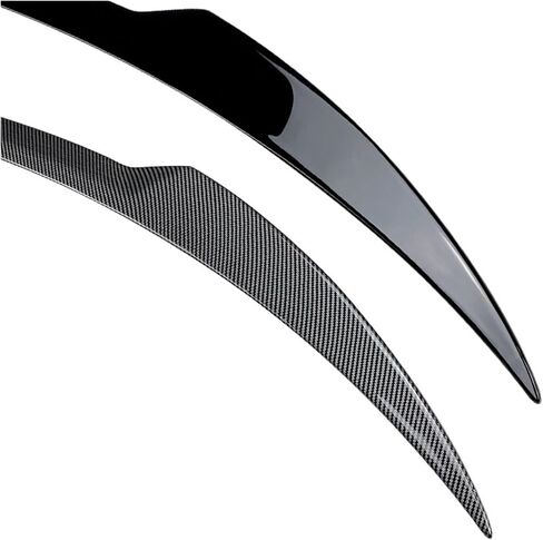 Car Tail Wings Fixed Wind Spoiler Rear Wing Auto Fixed Wind Wing Gloss Black Accessory Compatible For Alfa Romeo Giulia Spoiler 2015-2023(Carbon Look) in Saudi Arabia