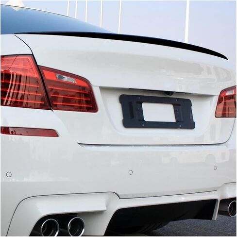Car الخلفي Trunk Sovering Wing Wing Tivable for BMW 5 Series F10 2011-2017 520i 525i M5 Tail Wings Accessories Wing Spoiler Wing Lid (مظهر الكربون) in Saudi Arabia