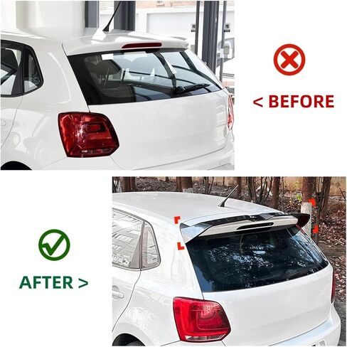 متوافق مع فولكس واجن بولو Oettinger MK5 6R 6C 2009-2017 المفسد الجذع الخلفي الأجزاء التلقائية أجزاء الشفاه الناشر ذيل الملحق in Saudi Arabia