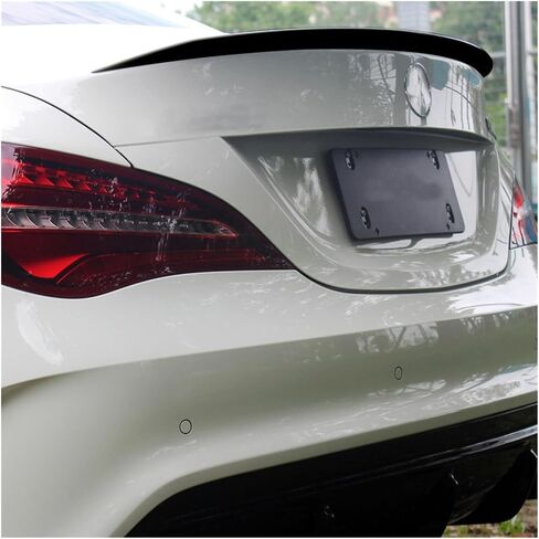 Rear Trunk Spoiler Wing Lip Compatible For Benz CLA Class W117 C117 CLA180/220 CLA250/260 CLA200 CLA45 AMG Sedan 4-Door 2013-2019(Gloss black) in Saudi Arabia