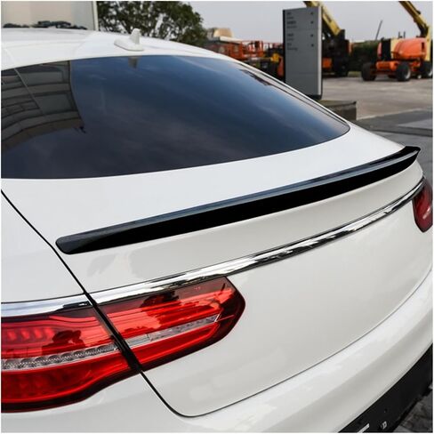 Roof Spoiler Rear Wing Compatible For Benz GLE Class Coupe C292 GLE350 GLE400 GLE450 GLE550 GLE63 AMG Style 2015-2019 Black Carbon(Carbon Look) in Saudi Arabia