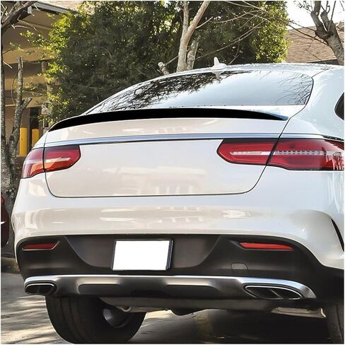 Roof Spoiler Rear Wing Compatible For Benz GLE Class Coupe C292 GLE350 GLE400 GLE450 GLE550 GLE63 AMG Style 2015-2019 Black Carbon(Carbon Look) in Saudi Arabia