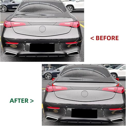 متوافق مع Benz Cle Coupe 2024+ C236 CLE260 300 CLE53 AMG CAR CAR الخلفي المفسد جناح Trunk Trunk Trunk Spoiler Wings (White) in Saudi Arabia