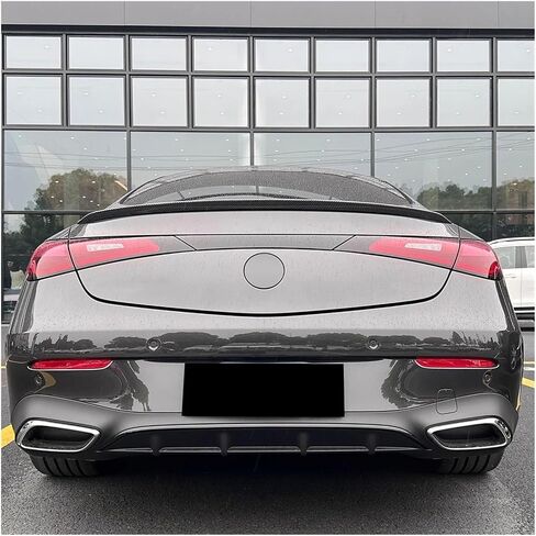 متوافق مع Benz Cle Coupe 2024+ C236 CLE260 300 CLE53 AMG CAR CAR الخلفي المفسد جناح Trunk Trunk Trunk Spoiler Wings (White) in Saudi Arabia