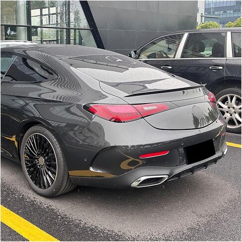 متوافق مع Benz Cle Coupe 2024+ C236 CLE260 300 CLE53 AMG CAR CAR الخلفي المفسد جناح Trunk Trunk Trunk Spoiler Wings (White) in Saudi Arabia