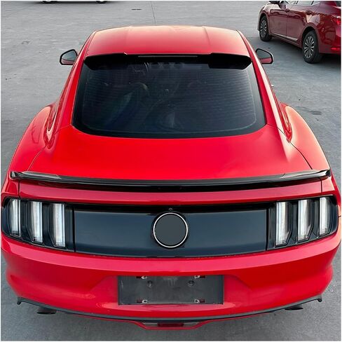 Car Tail Wing Fixed Wind Spoiler Auto Wing Auto Wing Accority Accority متوافقة مع Ford Mustang MK6 2015-2022 in Saudi Arabia