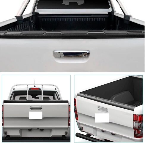 غطاء غطاء الباب الخلفي تقليم واقي خلفي متوافق مع Ford Ranger 2012-2022 T6 T7 T8 Wildtrak Limited XL XLT Car Accessories in Kuwait