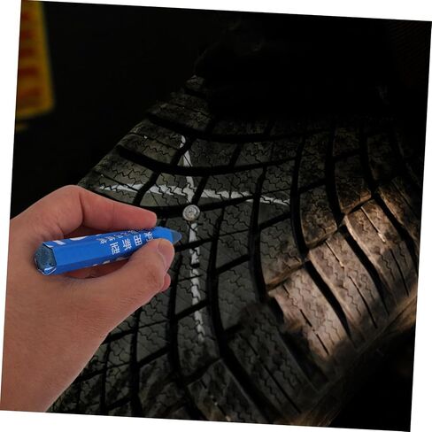 PRETYZOOM 6pcs Tire Marking Pens Wax Marker for Car Tire Repair and Identification Easy to Use for Professionals and DIY Enthusiasts Blue in Saudi Arabia