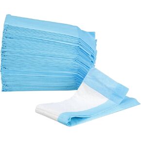 McKesson Underpads Disposable Medical Bed Pads 12" x 17" [50 Count], Heavy Absorbency, 3-Ply, Tissue Incontinence Chux Pads for Adults, Elderly, and Baby, Pee Pads in Kuwait