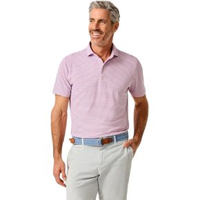 johnnie-O Performance Mesh Polo - Stetson Stripe in Saudi Arabia