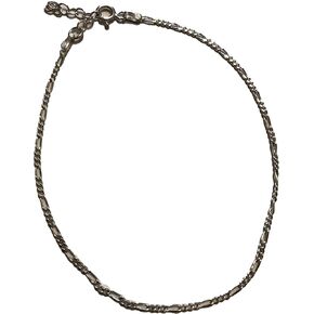 sterling Silver Figaro Anklet in Kuwait