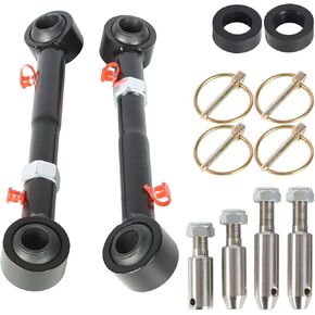 2.5-6 Lifts Front Sway Bar Links Disconnects Replacement for Jeep Wrangler JK JKS 2007-2018 JP-FS01-ZH in Kuwait