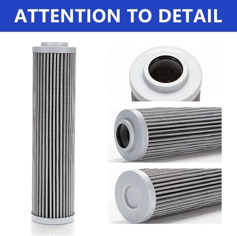 1551101001 Hydraulic Filter - Fit for Takeuchi TL10,TL10V2,TL12,TL120,TL126,TL12R2,TL12V2,TL130,TL140,TL150,TL220,TL230,TL240,TL250,TL26,TL6R,TL8,TL8R2 - Replace AT204010 SH63715 in Kuwait