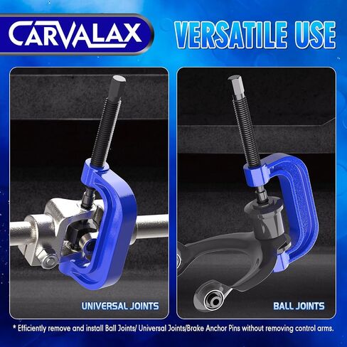 10-Piece Ball Joint Press Kit, Ball Joint Removal Tool Kit w/Universal Adapters and Sockets for Most 2WD/4WD Cars, Trucks and SUVs in Kuwait