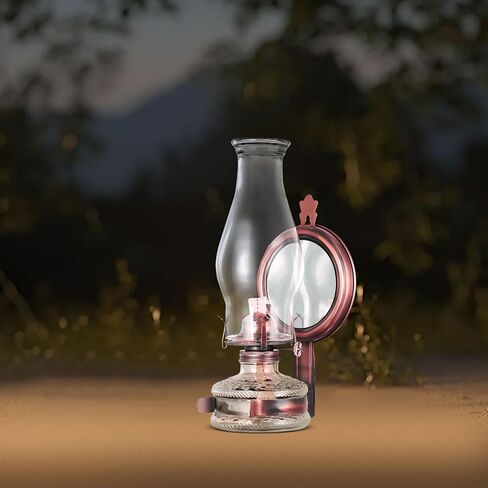 2 Pcs Large Oil Lamps Vintage Glass Kerosene Lantern Antique Wall Mounted Oil Lamps for Indoor Use Home Decor Rustic Hurricane Lamp for Emergency Lighting with 3/4" Wick Oil Lantern H12.6in in Kuwait