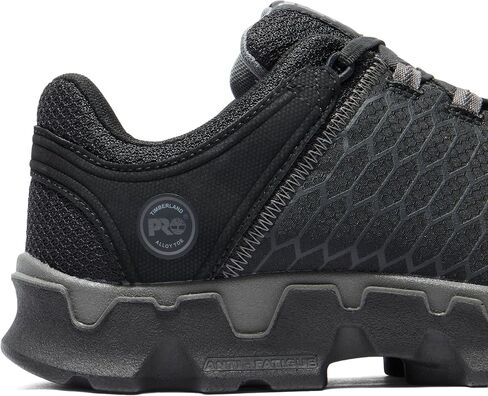 Timberland PRO Men's Powertrain Sport Alloy Safety Toe Static Dissipative Athletic Industrial Work Shoe, Black/Grey-2024 New, 12 in Saudi Arabia